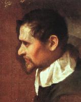Carracci, Annibale - Self-Portrait in Profile